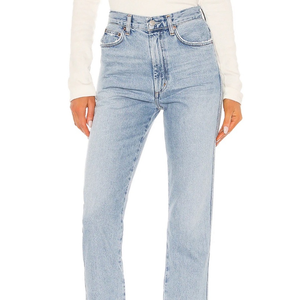 Cropped agolde jeans